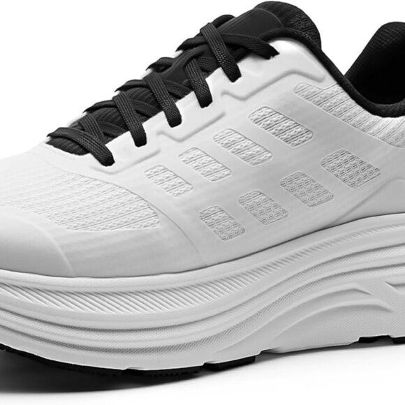 Shoes - Women's Mesh Running Shoes Cushion Support Non-Slip Breathable Athletic Sneakers
